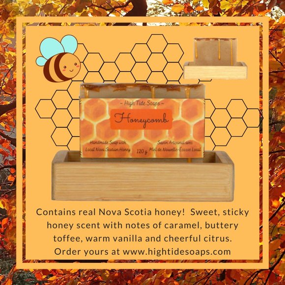 Honeycomb Handmade Soap - Picture 3 of 3